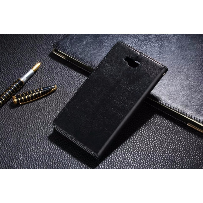 Кожаный чехол-книжка для Huawei Y6 Pro