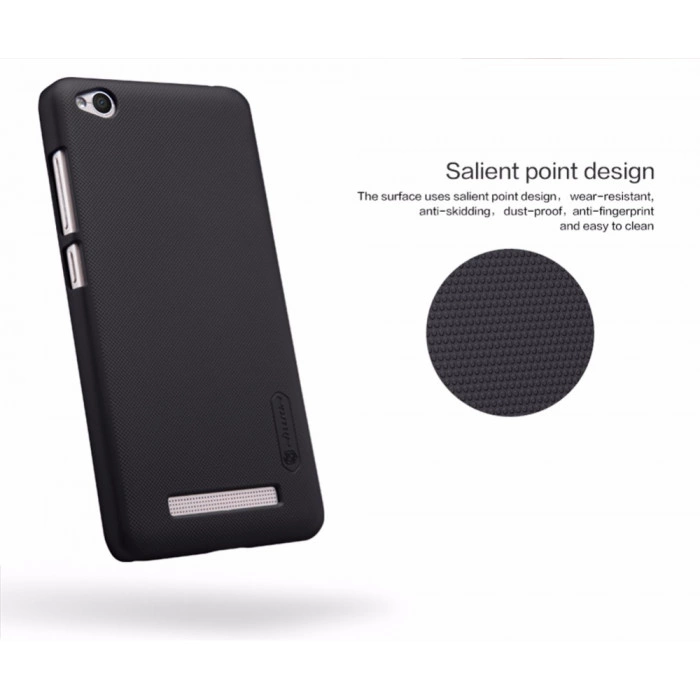 Чехол бампер Nillkin Frosted shield для Xiaomi Redmi 4a Чёрный