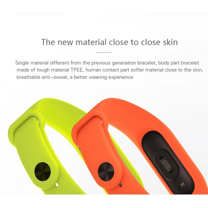 Фитнес-браслет Xiaomi Mi Band 2 (чёрный)