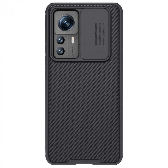 Чехол Nillkin CamShield Pro для Xiaomi 12T Чёрный Чехол Nillkin CamShield Pro для Xiaomi 12T Чёрный
