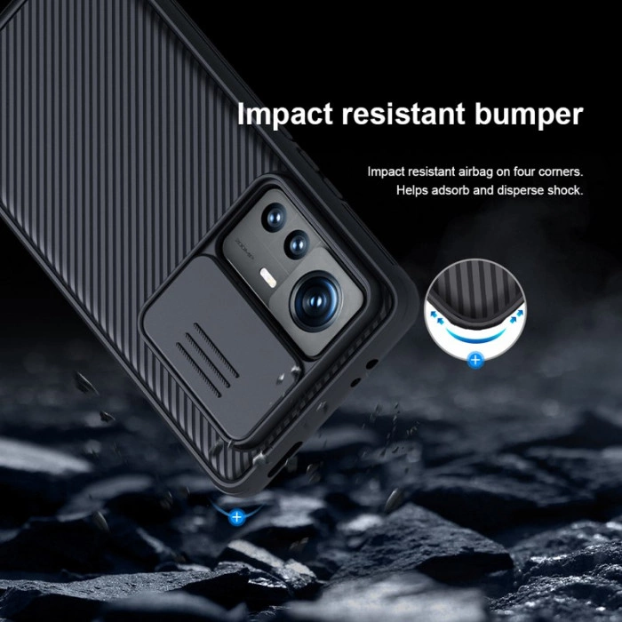 Чехол Nillkin CamShield Pro для Xiaomi 12T Чёрный