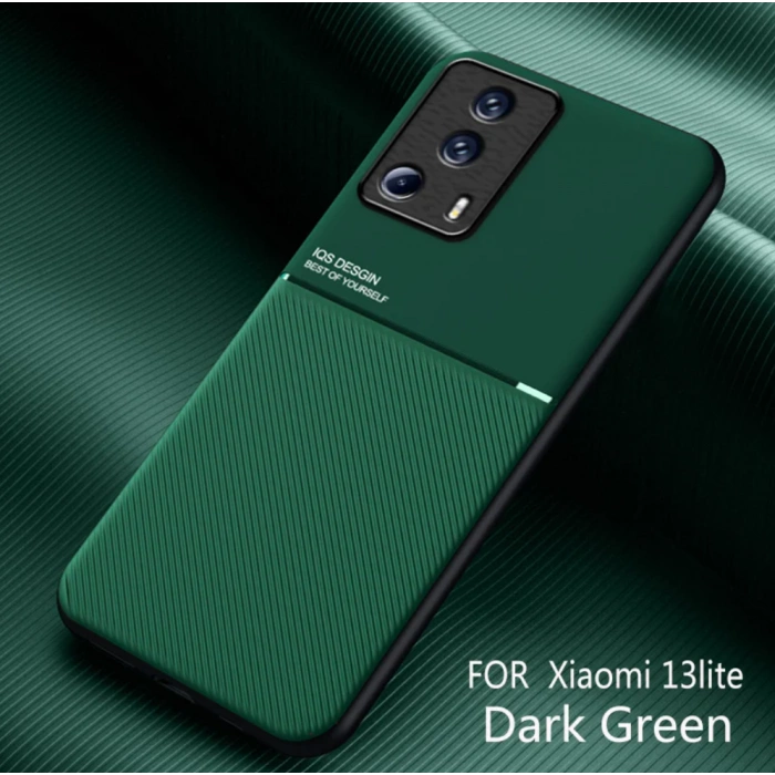 Силіконовий чохол IQS Design для Xiaomi 13 Lite Зелений Силіконовий чохол IQS Design для Xiaomi 13 Lite Зелений