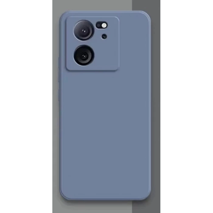 Силіконовий чохол Soft Touch для Xiaomi 13T/Pro Сіро-синій Силіконовий чохол Soft Touch для Xiaomi 13T/Pro Сіро-синій