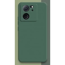Силиконовый чехол Soft Touch для Xiaomi 13T/Pro Тёмно-зелёный