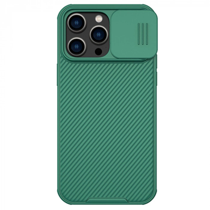 Чехол Nillkin Camshield Pro для iPhone 13 Pro Зеленый Чехол Nillkin Camshield Pro для iPhone 13 Pro Зеленый