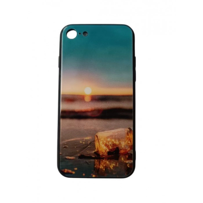 Глянцевый силиконовый бампер для iPhone 7 Море
