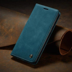 Чехол-книжка CaseMe из нубука для Samsung A36 Бирюзовый