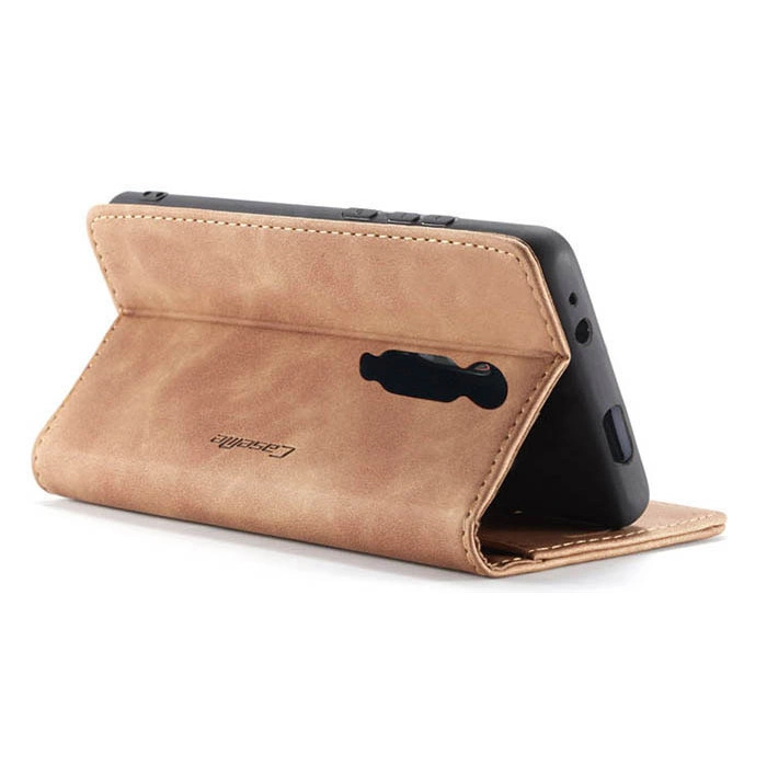 Чехол-книжка CaseMe из нубука для Xiaomi Mi 9T/Pro Светло-коричневый