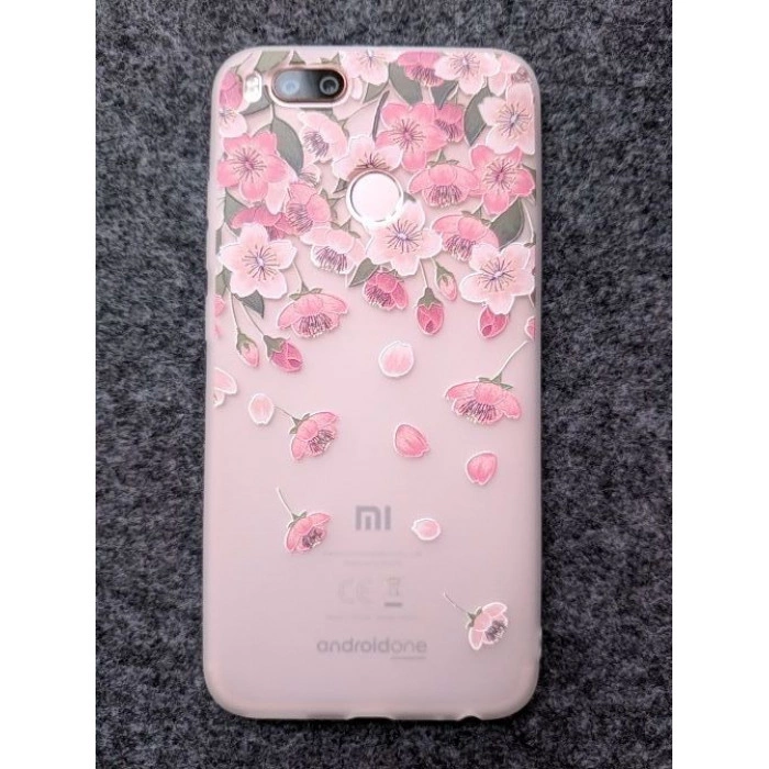 Рельєфний силіконовий чохол для Xiaomi Mi A1 з малюнком Рельєфний силіконовий чохол для Xiaomi Mi A1 з малюнком