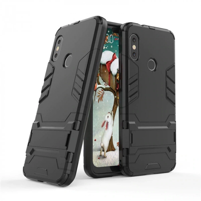 IronMan ультратонкий защитный бампер для Xiaomi Mi A2 Lite Черный IronMan ультратонкий защитный бампер для Xiaomi Mi A2 Lite Черный