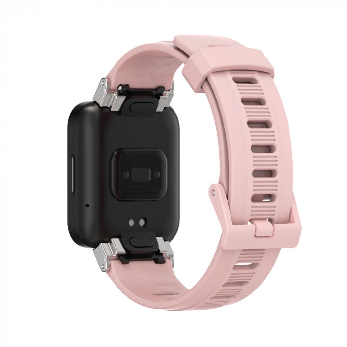 Силіконовий ремінець MiJobs Active для Xiaomi Redmi Watch 3 рожевий
