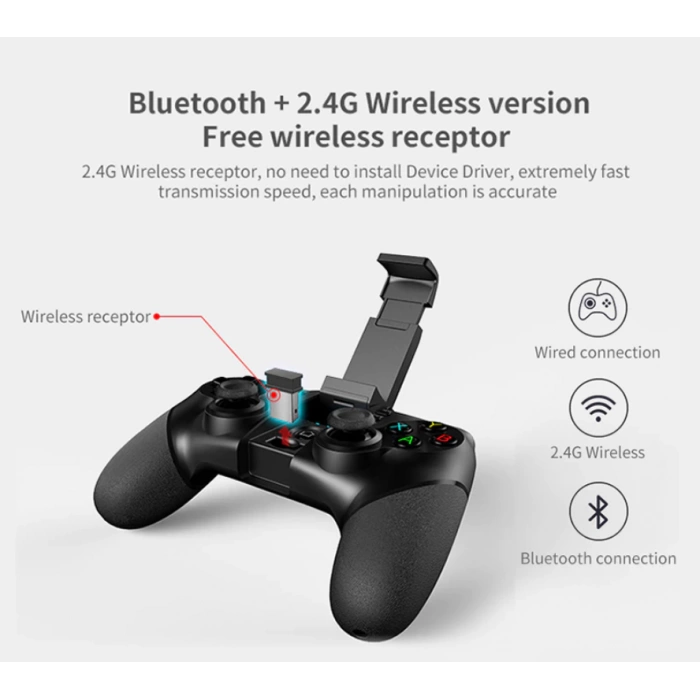 Беспроводной геймпад iPega PG-9076 PC/Android/IOS/PS3