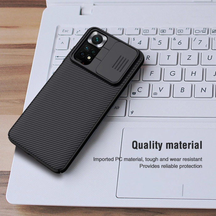Чехол Nillkin CamShield для Xiaomi Redmi Note 11 4G Чёрный