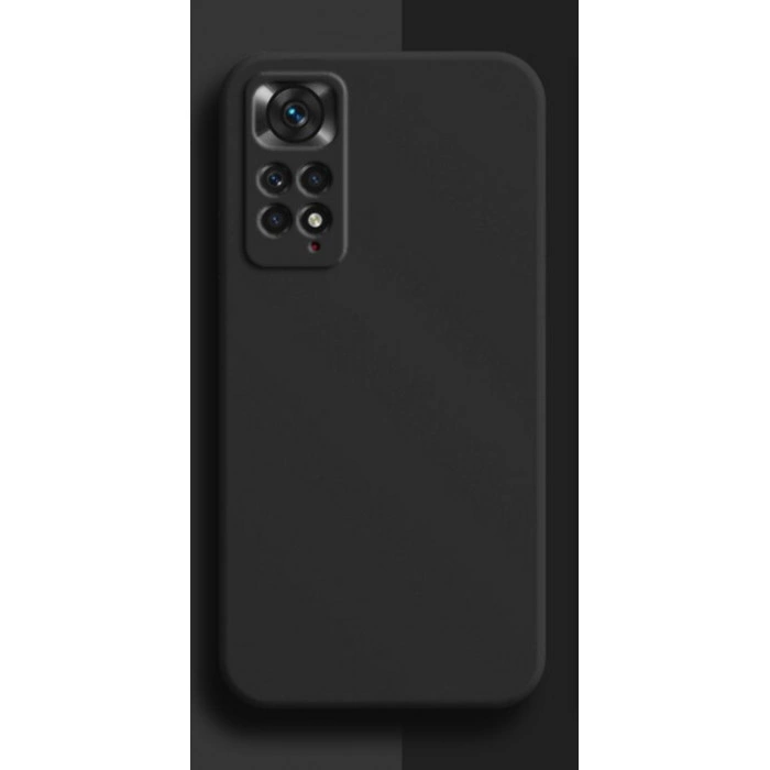 Силиконовый чехол Soft Touch для Xiaomi Redmi Note 12 Pro 4G Чёрный
