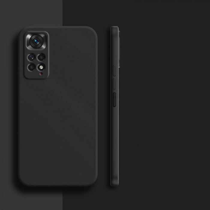 Силиконовый чехол Soft Touch для Xiaomi Redmi Note 11 Pro 5G Чёрный Силиконовый чехол Soft Touch для Xiaomi Redmi Note 11 Pro 5G Чёрный