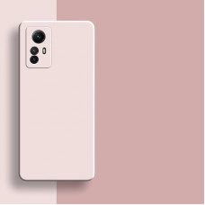Силиконовый чехол Soft Touch для Xiaomi Mi 12 Lite Розовый