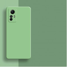 Силиконовый чехол Soft Touch для Xiaomi Mi 12 Lite Зеленый