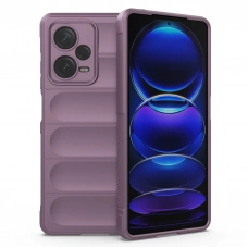 Силиконовый противоударный чехол для Xiaomi Poco X5 5G Лавандовый
