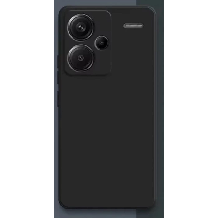 Силіконовий чохол Soft Touch для Xiaomi Redmi Note 13 Pro+ 5G Чорний
