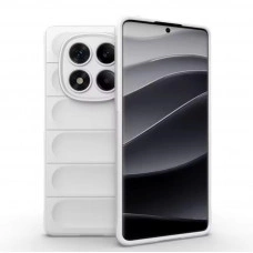 Силіконовий протиударний чохол для Xiaomi Redmi Note 14 Pro 4G Білий