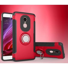 Противоударный бампер для Xiaomi RedMi Note 4X с кольцом-держателем