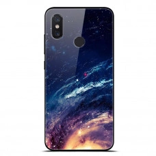 Глянцевий силіконовий бампер Xiaomi Redmi Note 6 Pro Туманність