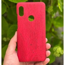 Пластиковий бампер під дерево Xiaomi Redmi Note 5 Червоний