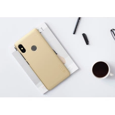 Бампер Nillkin Frosted shield для Xiaomi Redmi Note 6 Pro Золотий