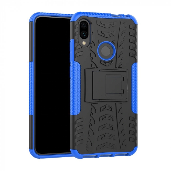 Бронированный бампер для Xiaomi Redmi 7 Синий Бронированный бампер для Xiaomi Redmi 7 Синий