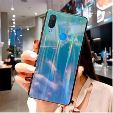Глянцевый силиконовый чехол Holografic для Xiaomi Redmi Note 7