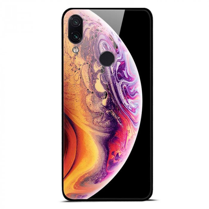 Глянцевый силиконовый бампер для Xiaomi Redmi 7 Радужная планета Глянцевый силиконовый бампер для Xiaomi Redmi 7 Радужная планета
