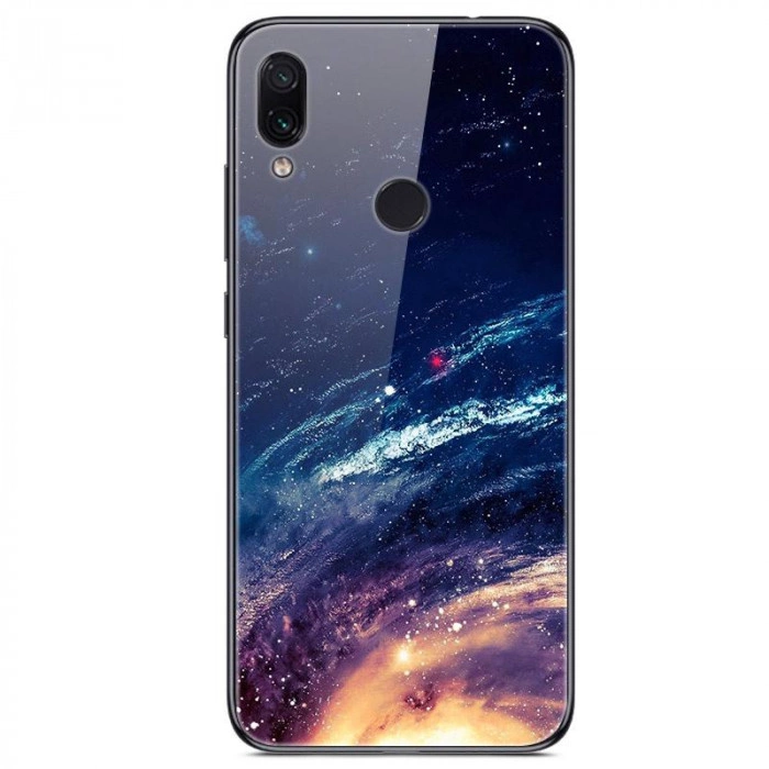 Глянцевый силиконовый бампер для Xiaomi Redmi 7 Туманность Глянцевый силиконовый бампер для Xiaomi Redmi 7 Туманность