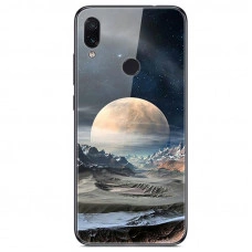 Глянцевий силіконовий бампер для Xiaomi Redmi 7 Червона планета