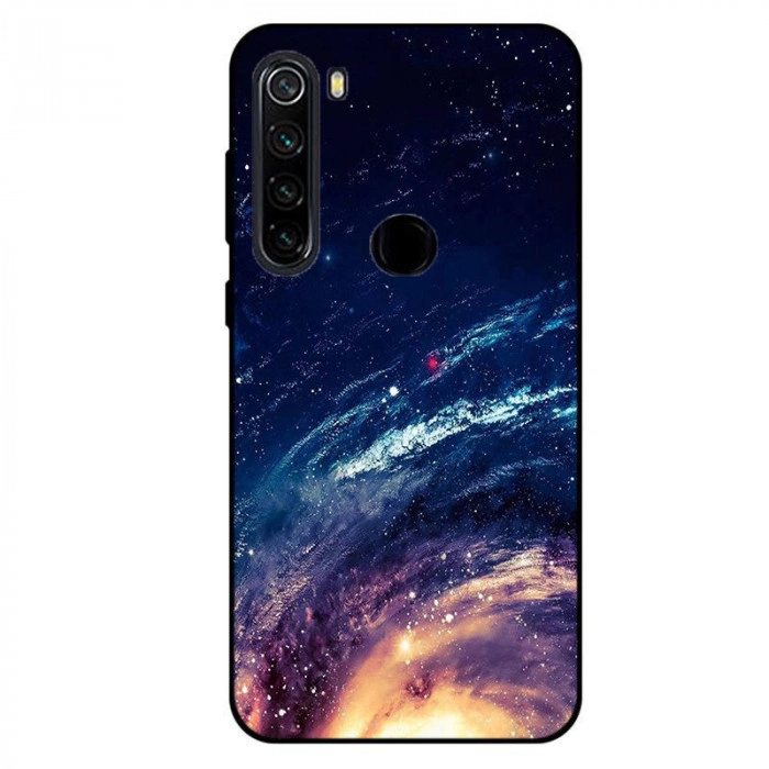 Глянцевый силиконовый бампер для Xiaomi Redmi Note 8T Туманность Глянцевый силиконовый бампер для Xiaomi Redmi Note 8T Туманность