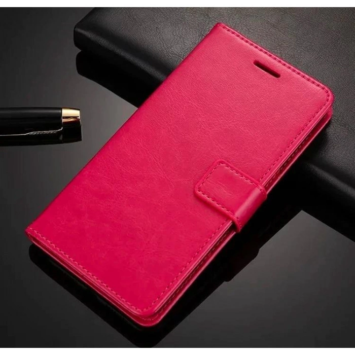 Чохол-книжка для Xiaomi Redmi 9a Рожевий