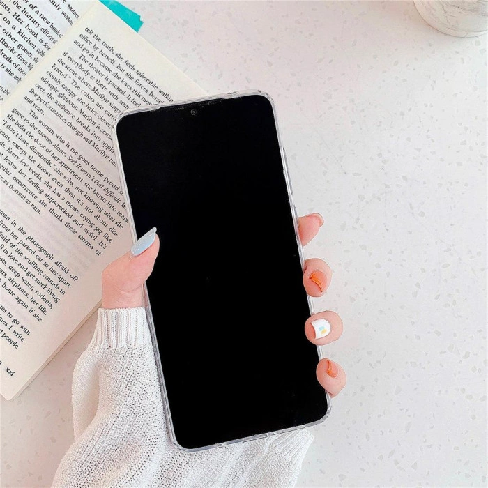 Силиконовый чехол с принтом и попсокетом для Xiaomi Redmi Note 10 Pro Розовый