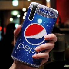 Силіконовий чохол для Xiaomi Redmi Note 8T з 3d-принтом Пепсі