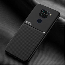 Силиконовый чехол IQS Design для Xiaomi Redmi Note 9 Черный