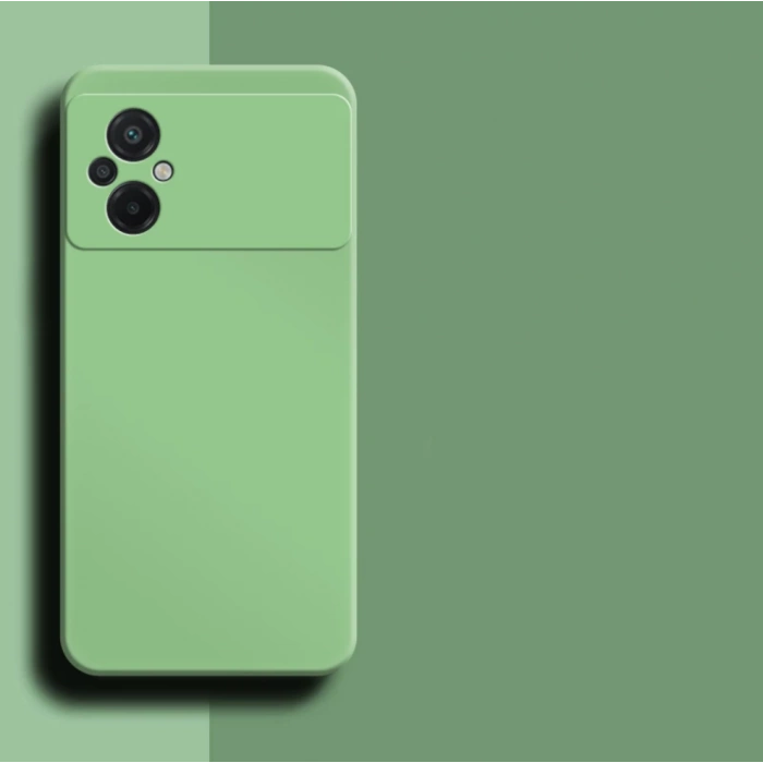 Силиконовый чехол Soft Touch для Xiaomi Poco M5 Зеленый Силиконовый чехол Soft Touch для Xiaomi Poco M5 Зеленый