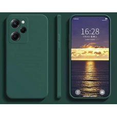Силіконовий чохол Soft Touch для Xiaomi Poco M6 Pro 5G Темно-зелений