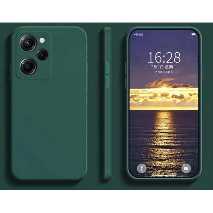 Силіконовий чохол Soft Touch для Xiaomi Poco M6 Pro 5G Темно-зелений Силіконовий чохол Soft Touch для Xiaomi Poco M6 Pro 5G Темно-зелений