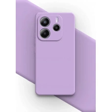 Силіконовий чохол Soft Touch для Xiaomi Redmi Note 14 5G Лавандовий