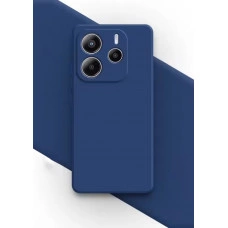 Силіконовий чохол Soft Touch для Xiaomi Redmi Note 14 5G Темно-синій