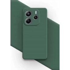 Силіконовий чохол Soft Touch для Xiaomi Redmi Note 14 5G Темно-зелений
