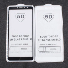 Защитное стекло с полным покрытием 5D для телефона Xiaomi Redmi S2
