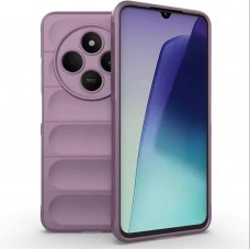 Силиконовый противоударный чехол для Xiaomi Poco C75 Лавандовый