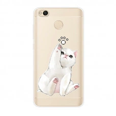 Силиконовый чехол для Xiaomi Redmi 4Х с картинкой Котёнок