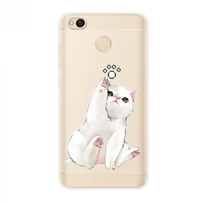 Силиконовый чехол для Xiaomi Redmi 4Х с картинкой Котёнок