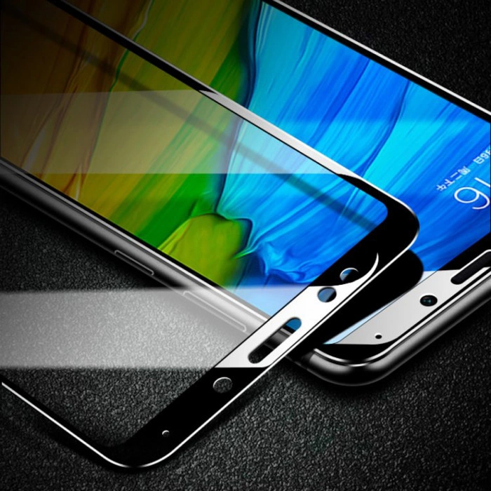 Защитное стекло с полным покрытием 9D для телефона Xiaomi Redmi 5