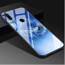 Глянцевий силіконовий бампер для Xiaomi Redmi 7 Перо та крапля